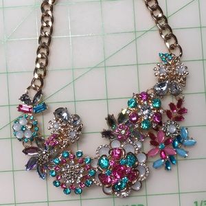 Floral necklace:  reserved for Donna